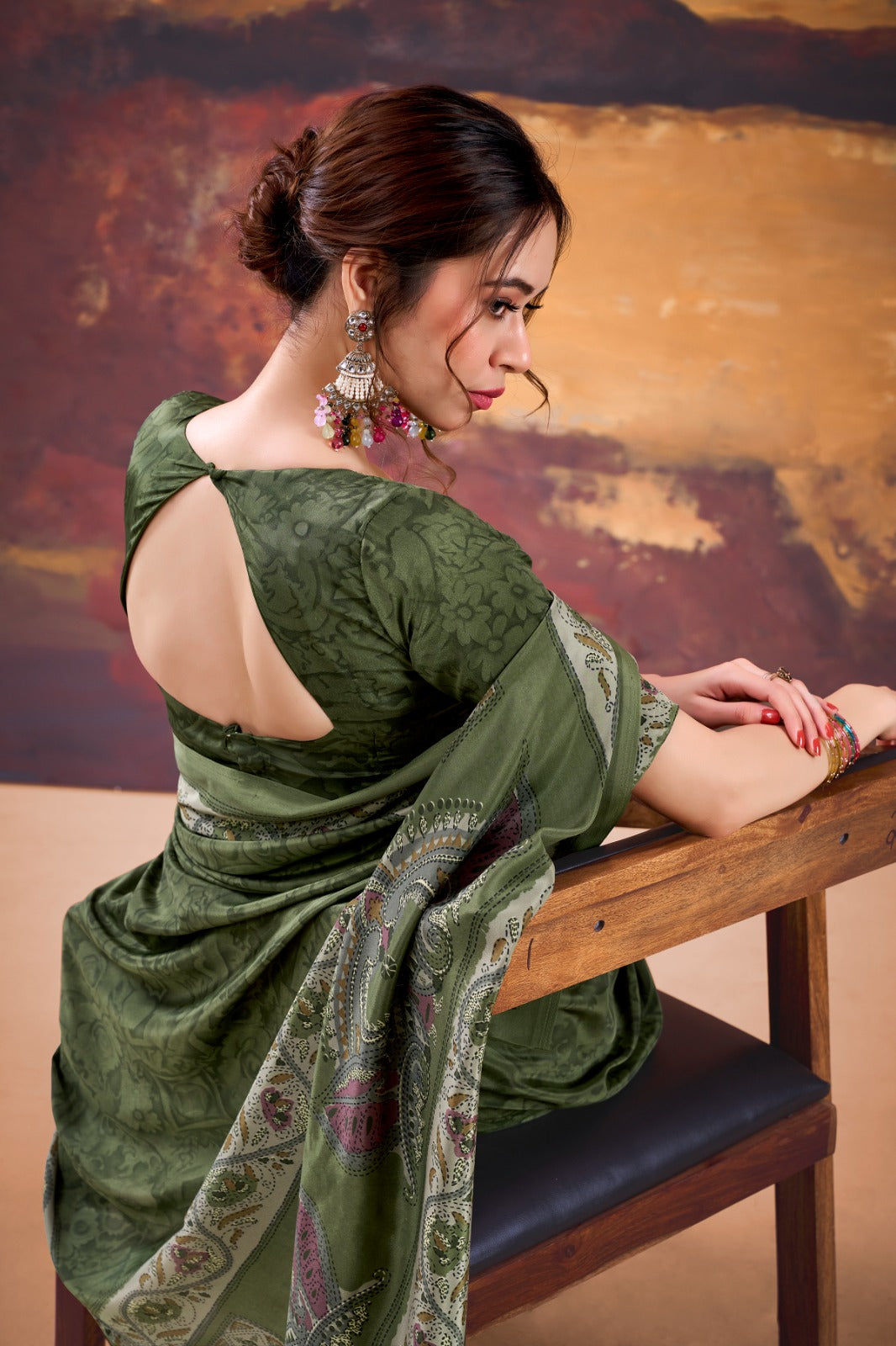 Elegant Printed Saree For Women