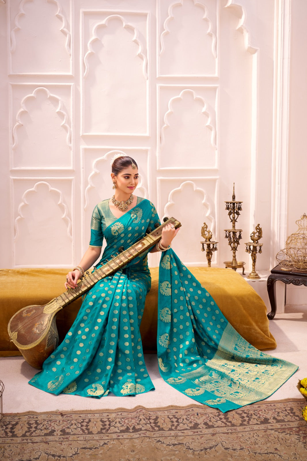 Designer Roop Silk Zari Woven Silk Saree
