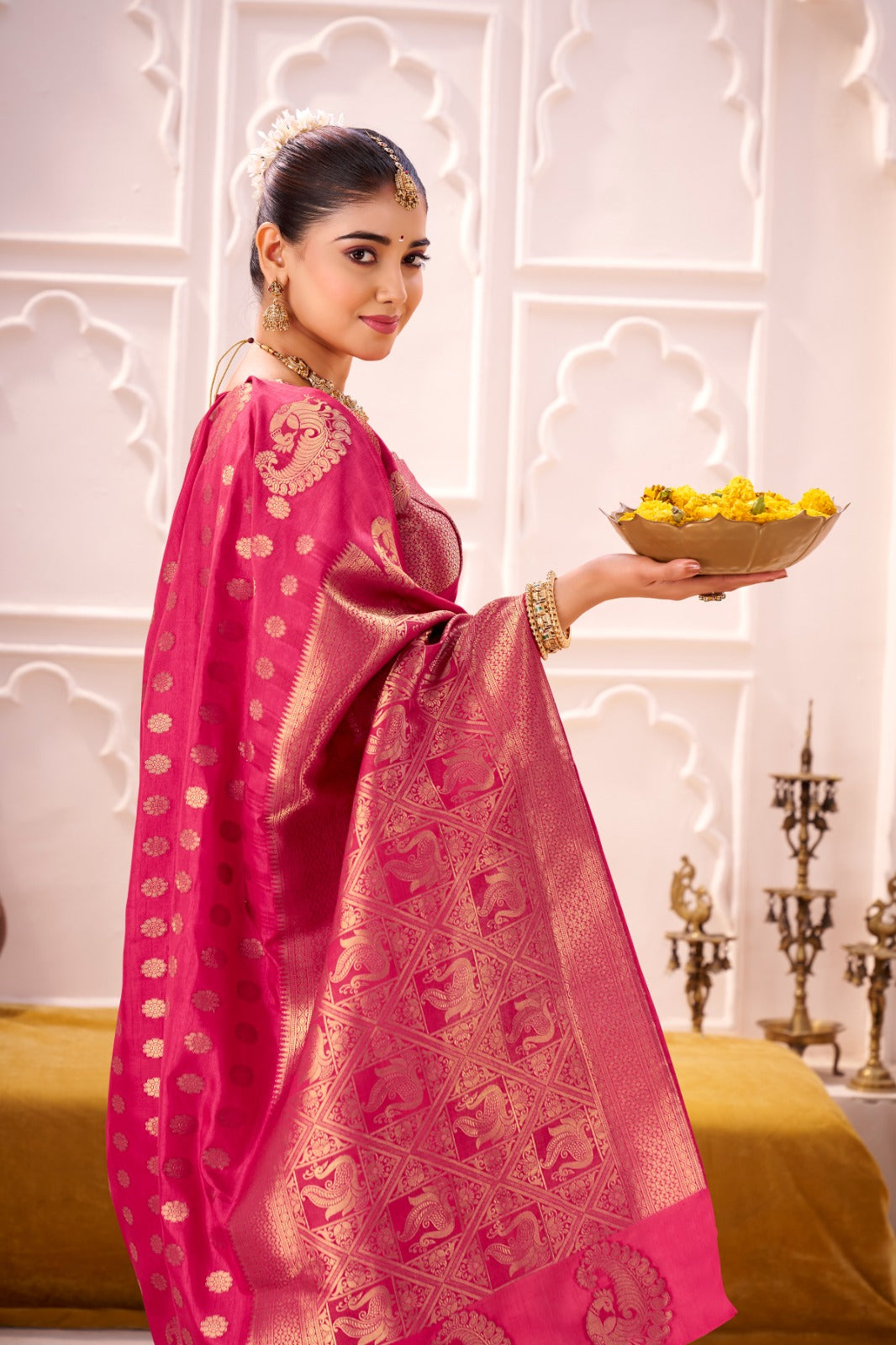 Designer Roop Silk Zari Woven Silk Saree