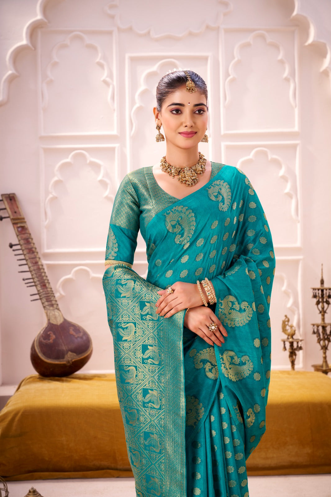 Designer Roop Silk Zari Woven Silk Saree