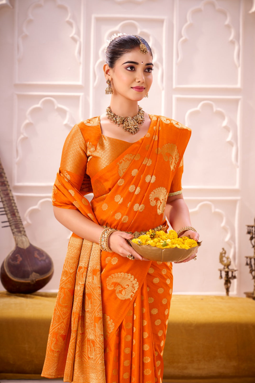 Designer Roop Silk Zari Woven Silk Saree