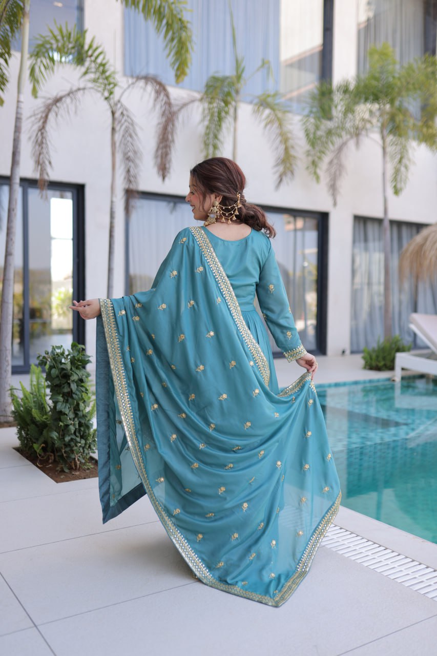 Designer Party Wear Sharara Set