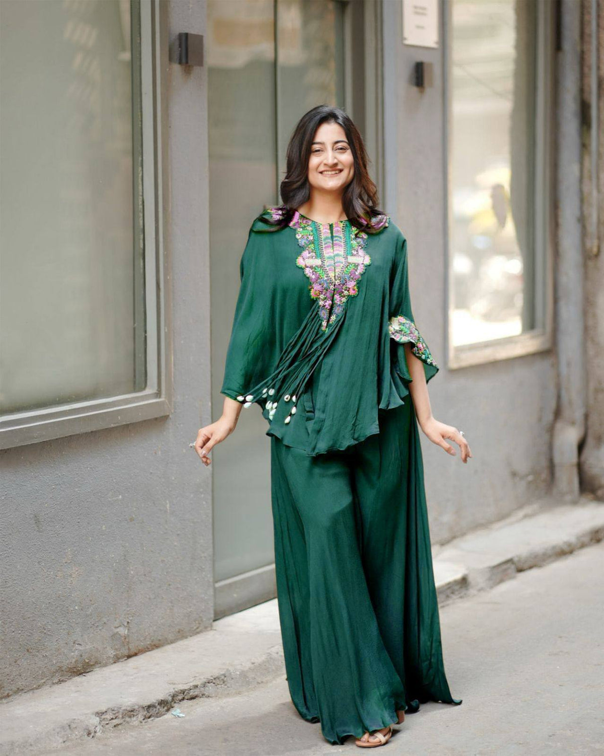 Designer Kaftan Palazzo Co-Ord Set