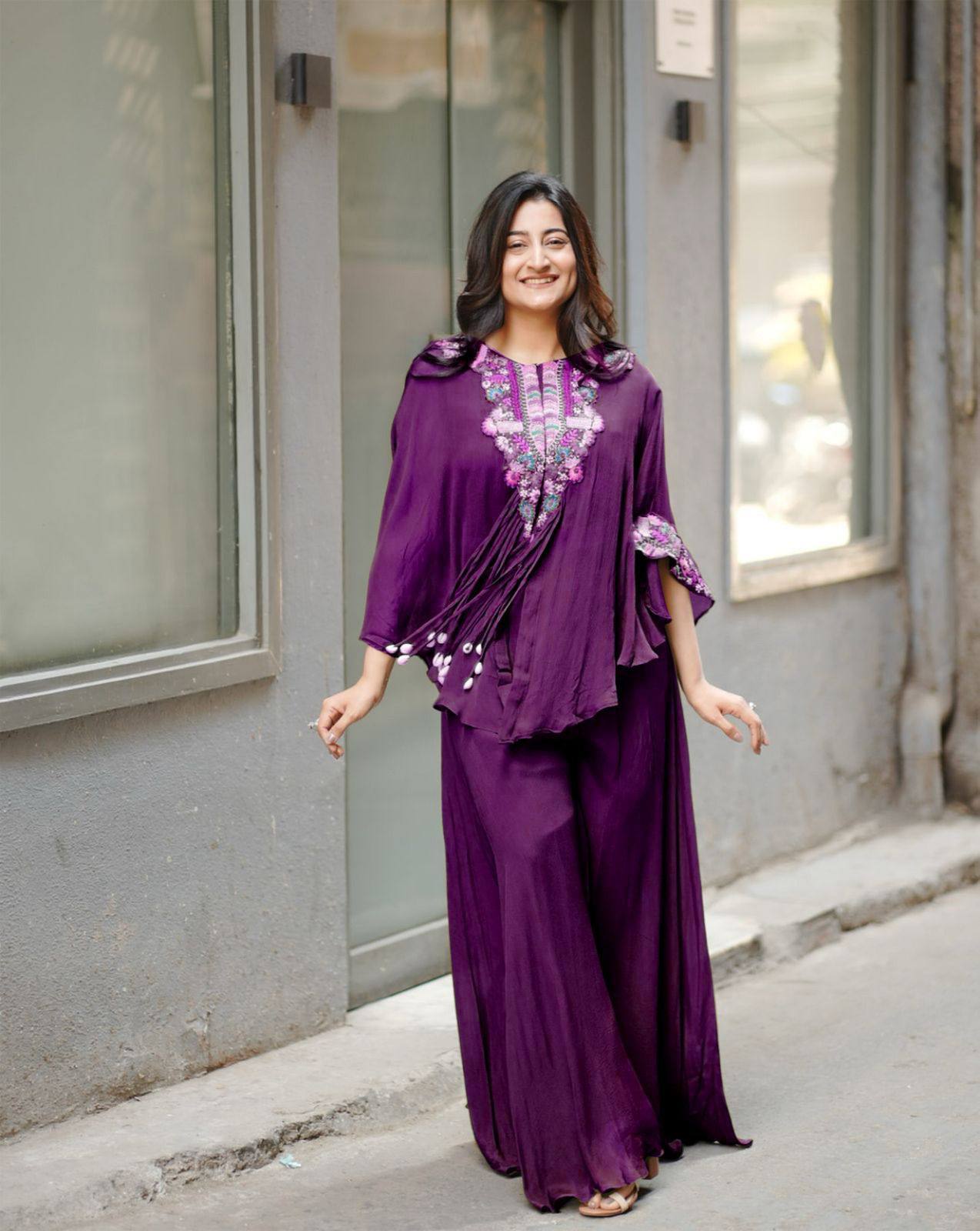 Designer Kaftan Palazzo Co-Ord Set