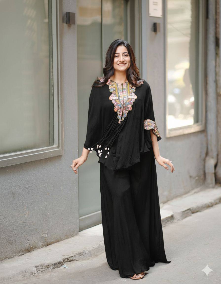 Designer Kaftan Palazzo Co-Ord Set