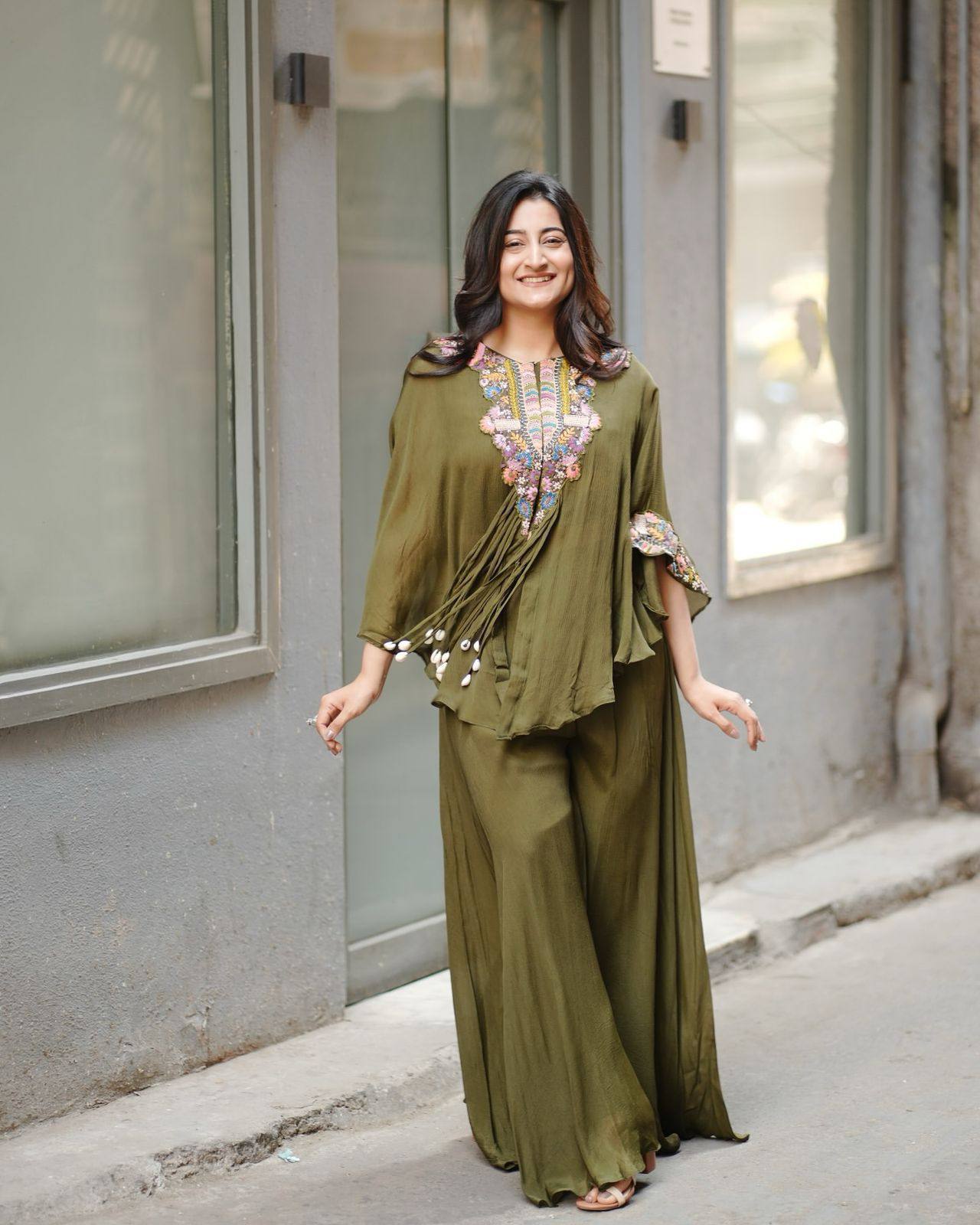 Designer Kaftan Palazzo Co-Ord Set