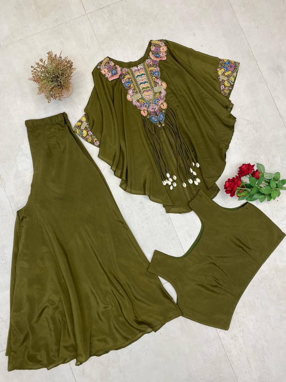 Designer Kaftan Palazzo Co-Ord Set