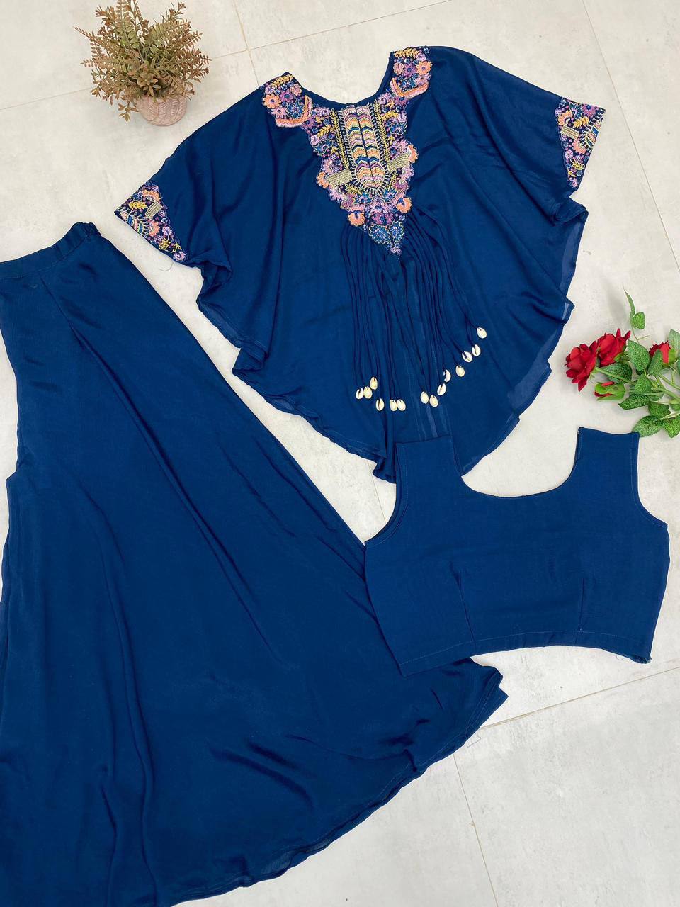 Designer Kaftan Palazzo Co-Ord Set