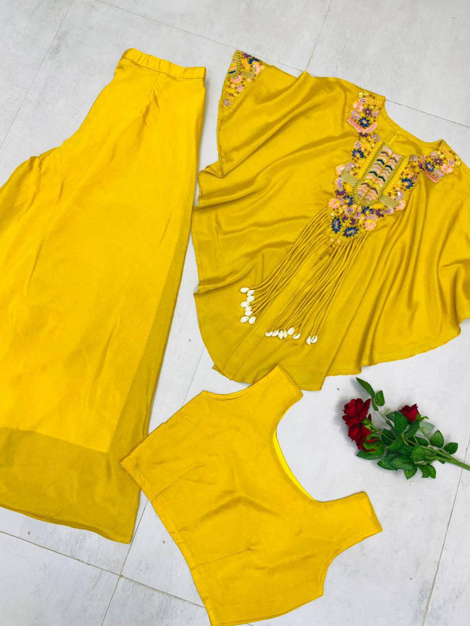 Designer Kaftan Palazzo Co-Ord Set