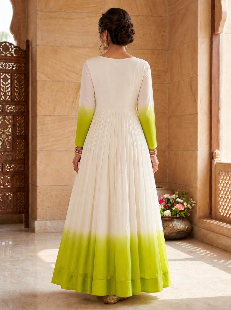 Embroidered Georgette Anarkali Gown