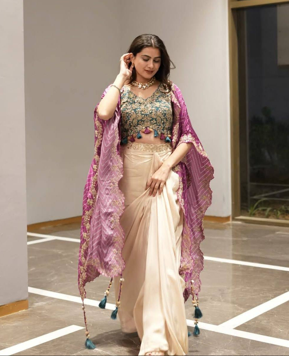 Designer three Piece Indo Western Set
