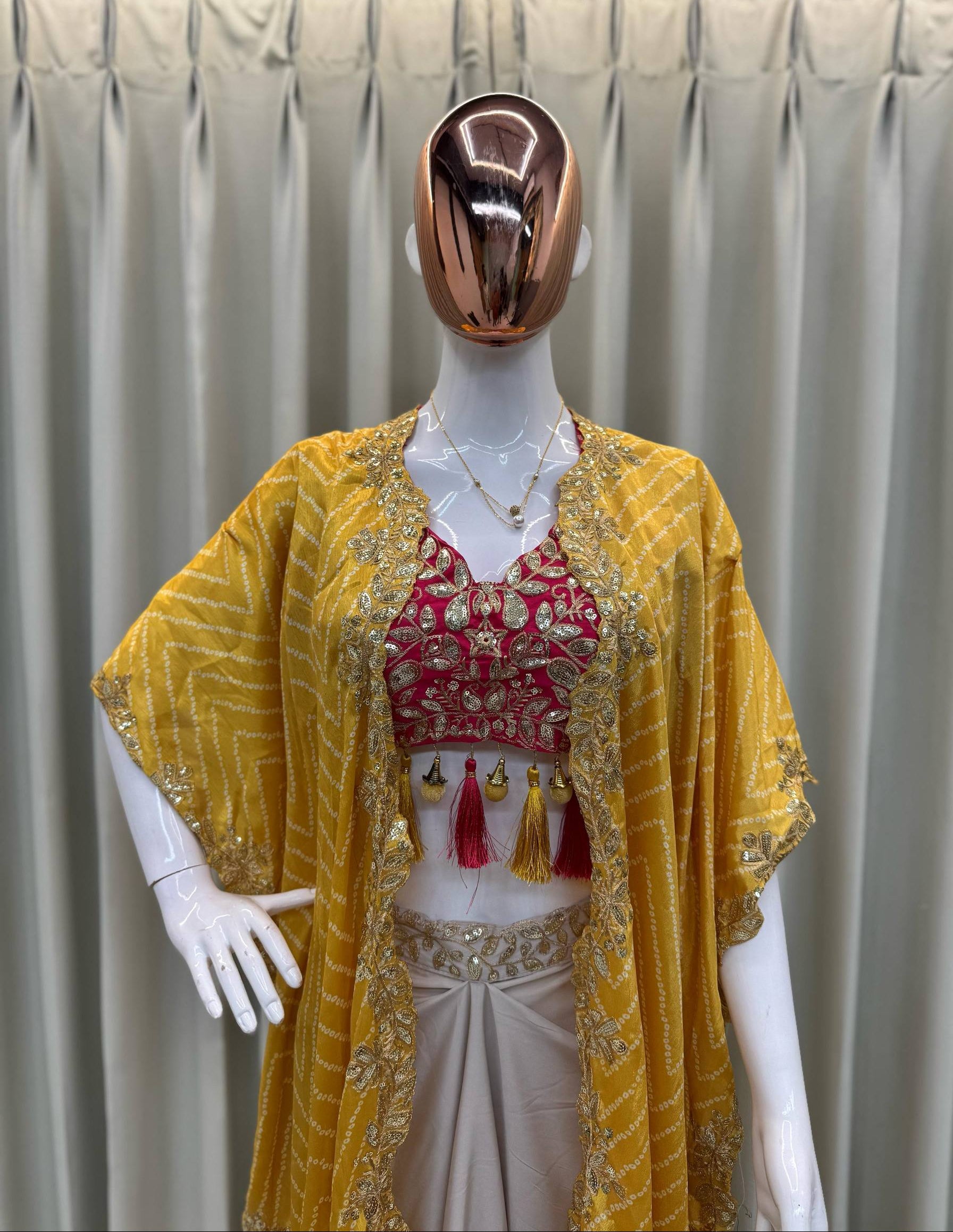 Designer three Piece Indo Western Set